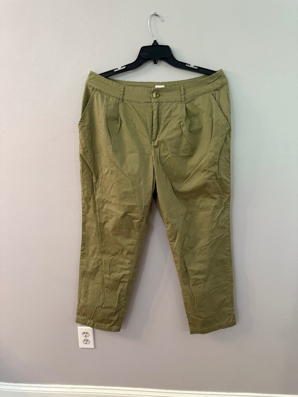 A New Day Pleated Skinny Leg Pants
